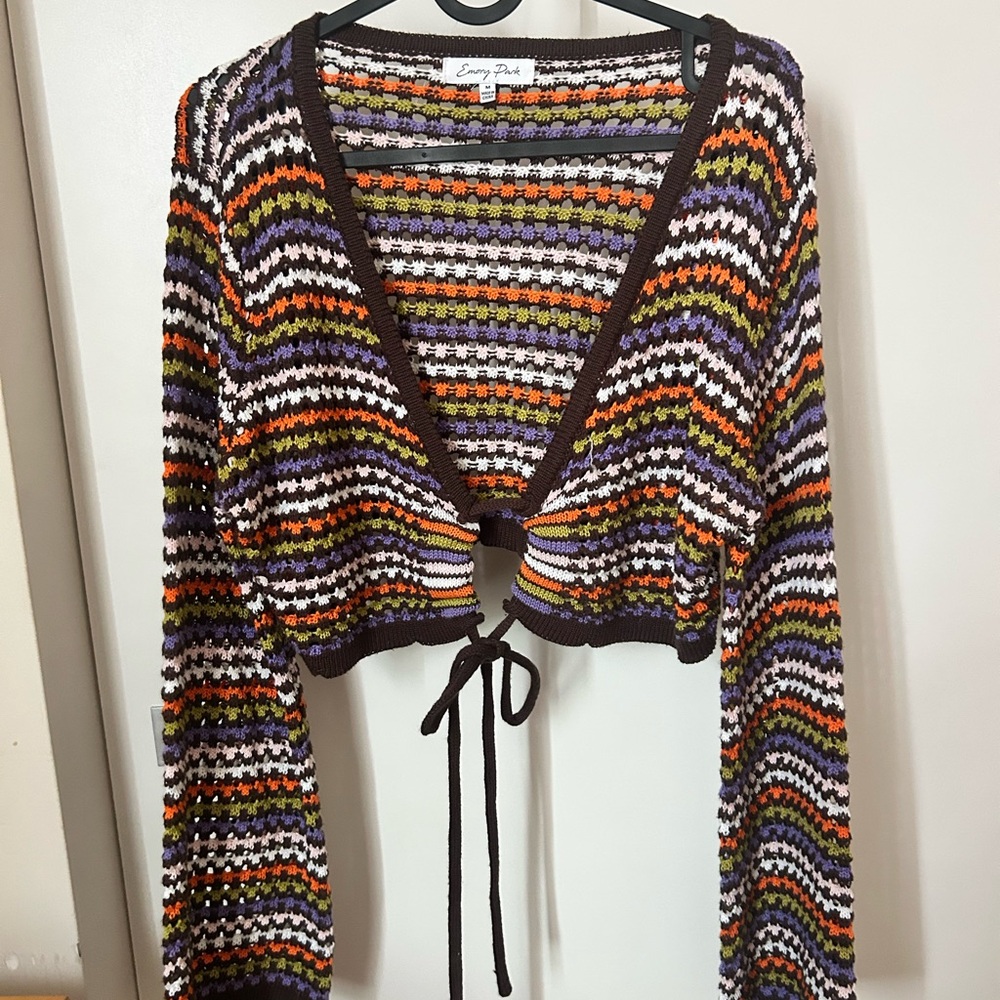 Emory Park Multicolor Knit Sweater